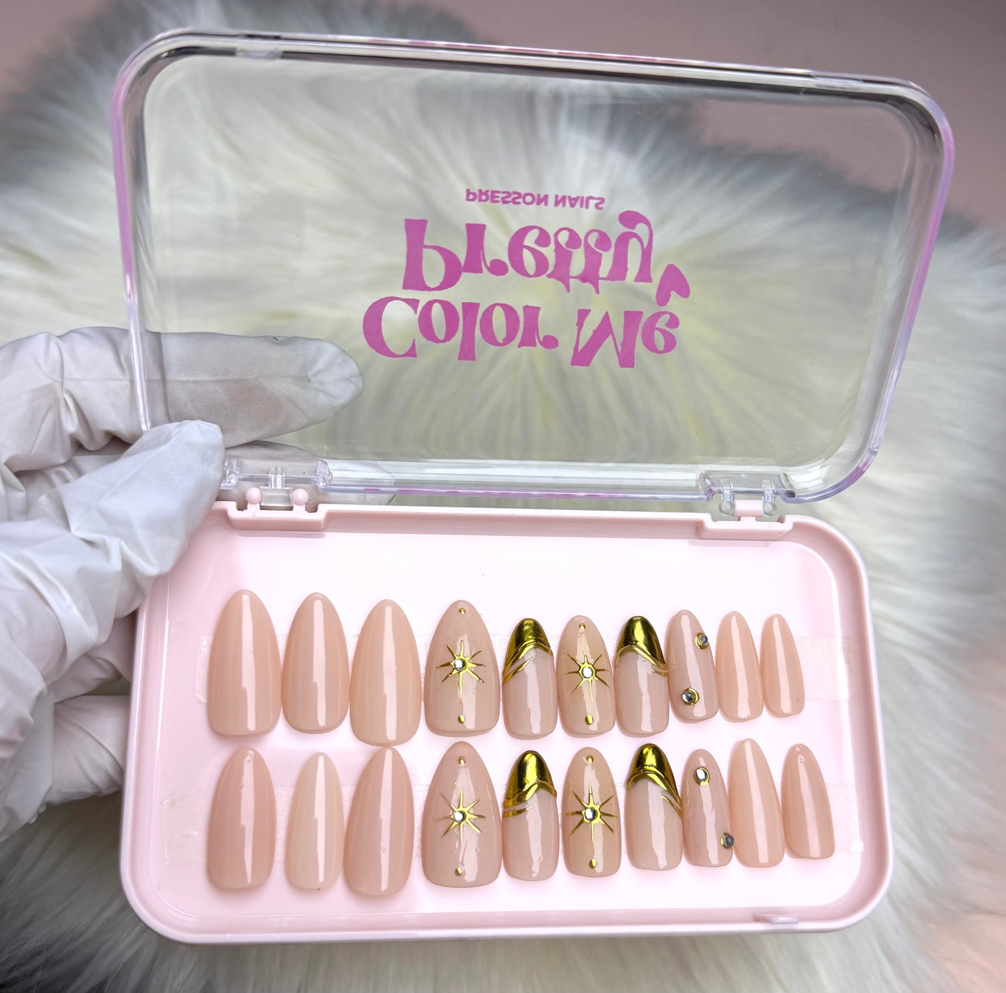 Auric Radiance Nails