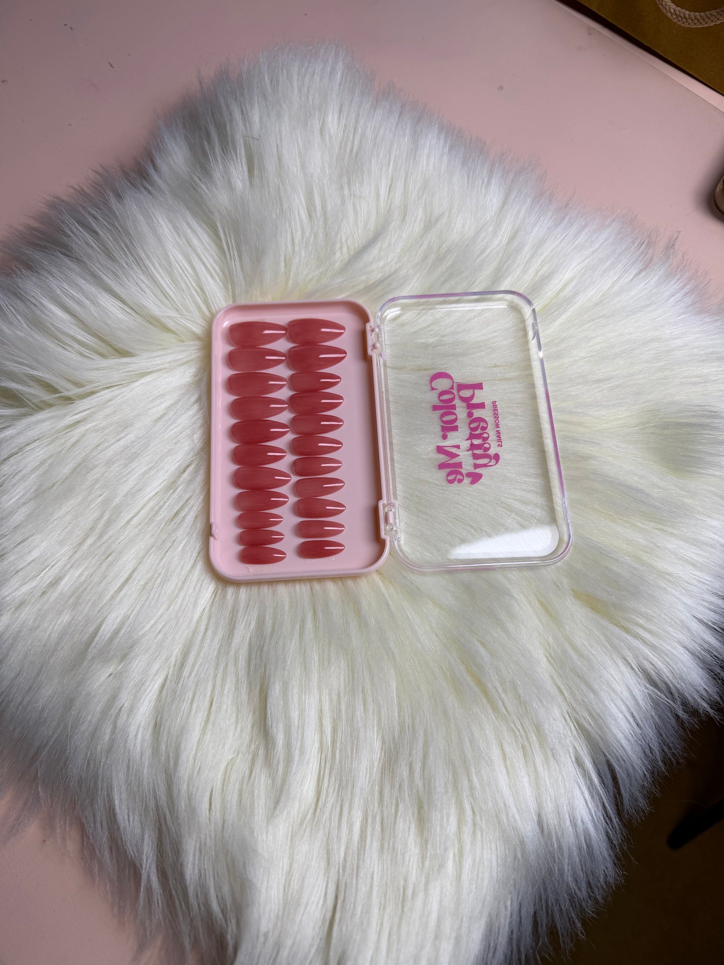 Berry Blush Soild Nail