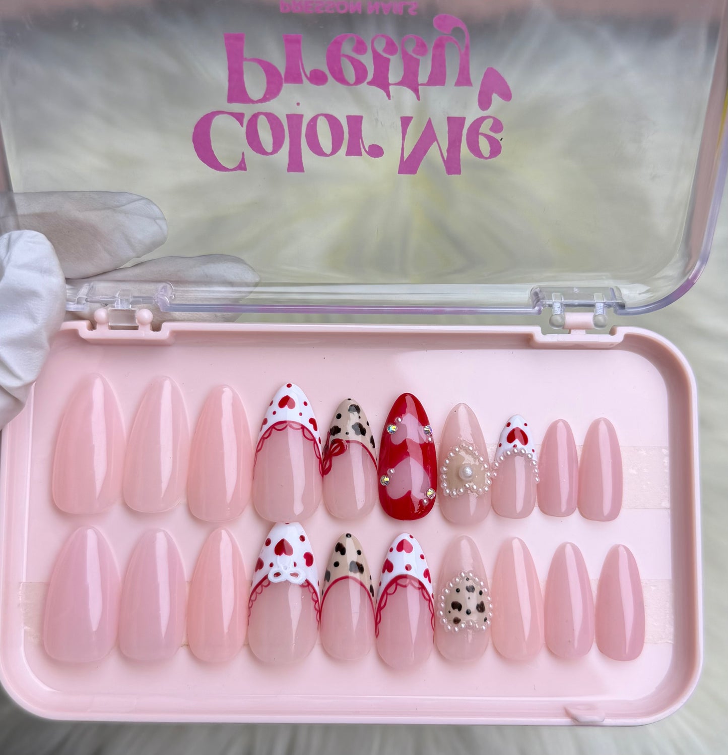 Cupid Lace Nails