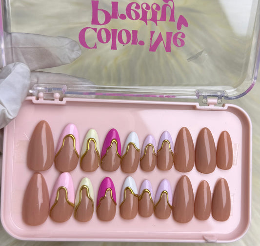 Abstract Addiction Nails