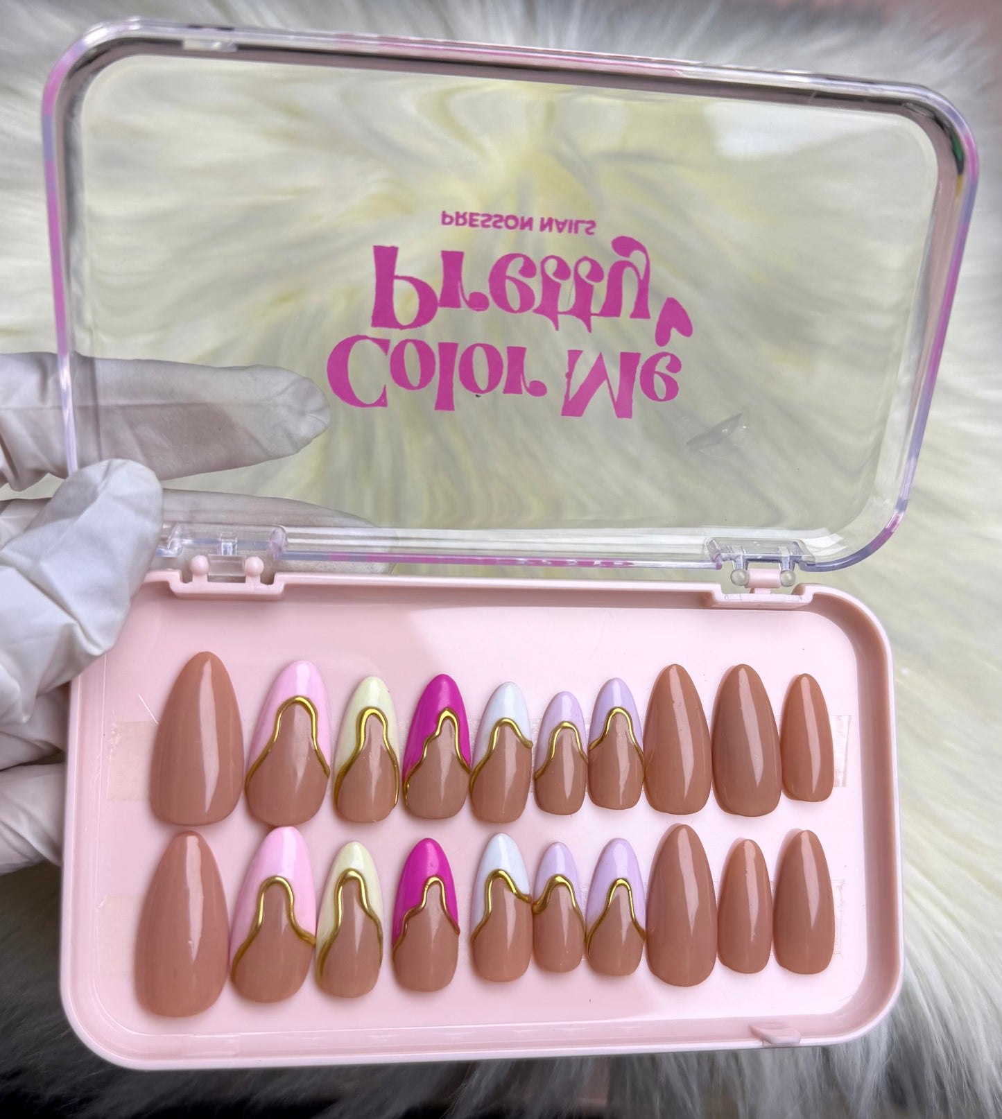 Abstract Addiction Nails