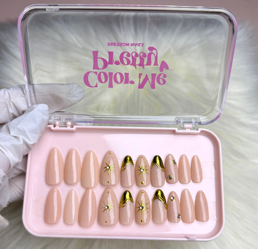 Auric Radiance Nails