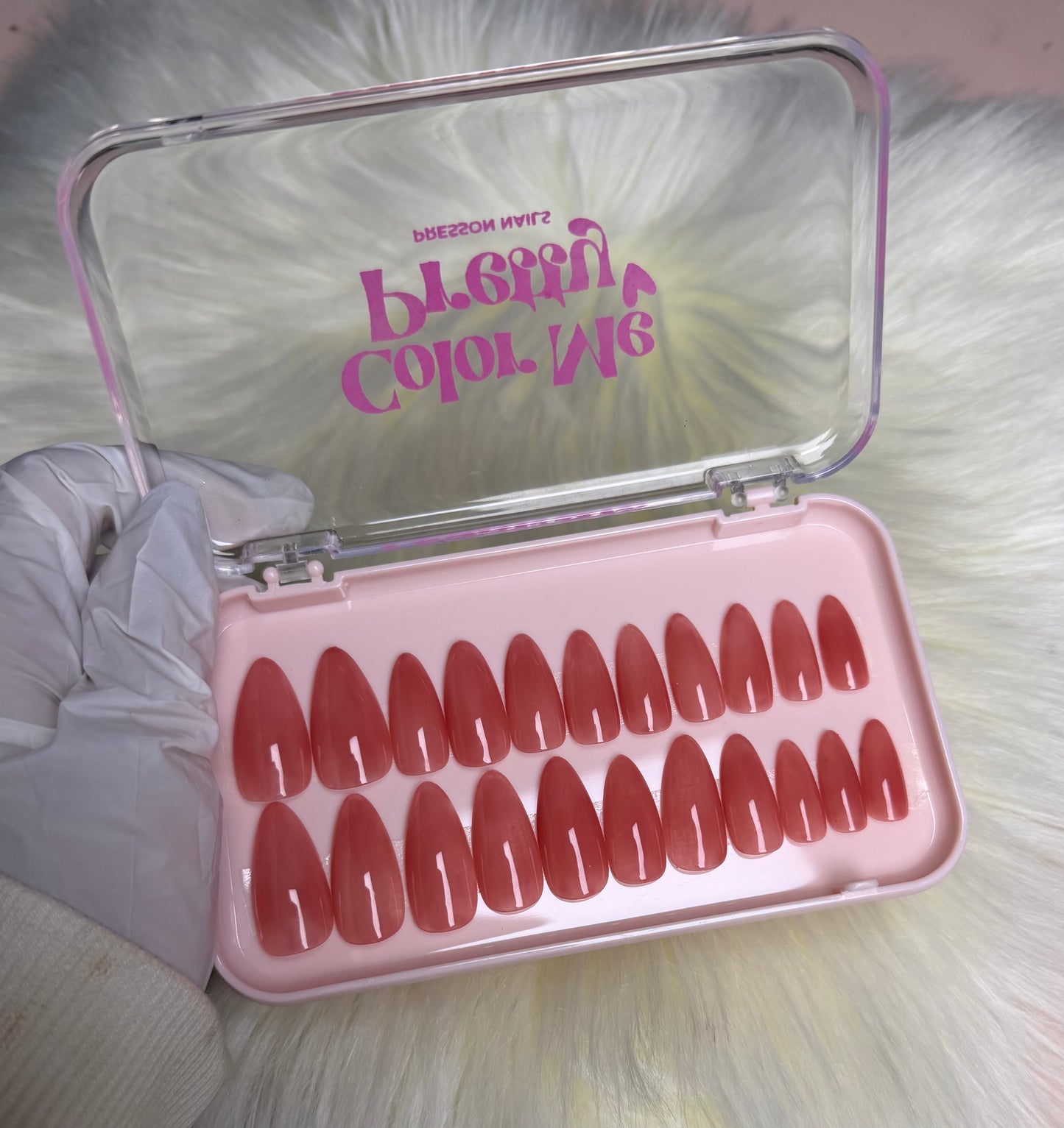 Berry Blush Soild Nail