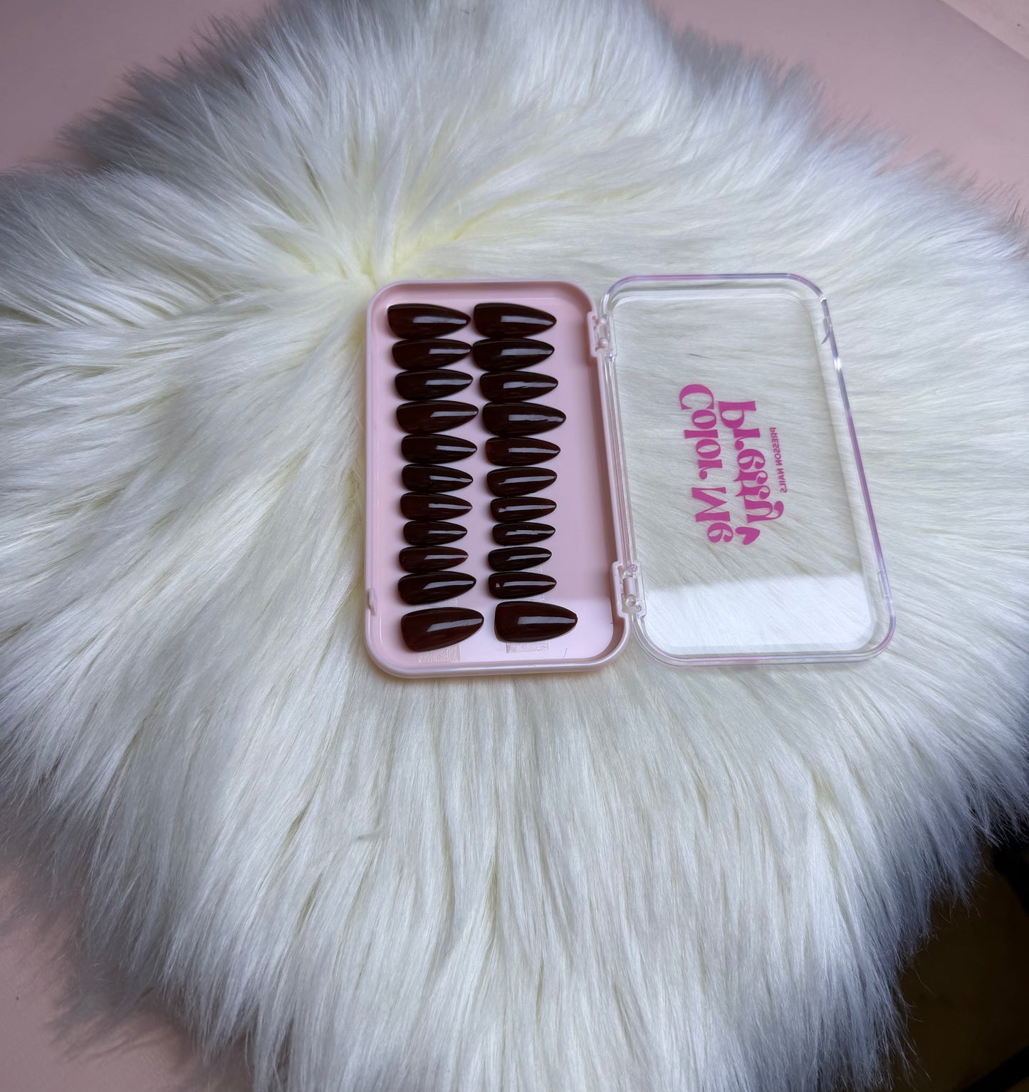 Chocolate Garnet Solid Nail