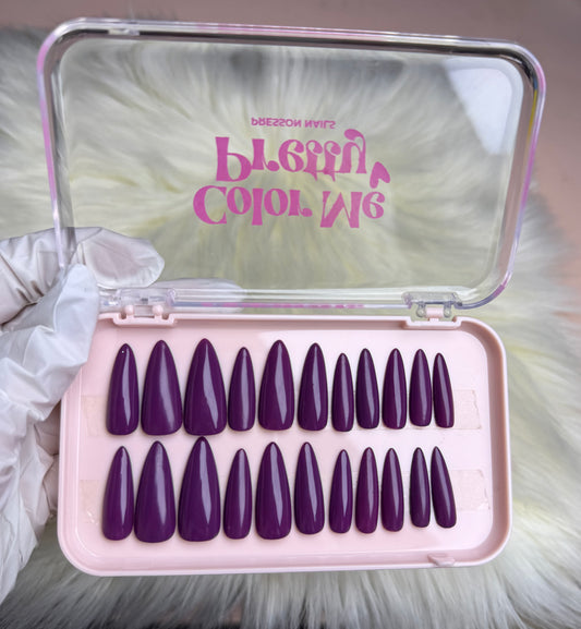 Imperial Plum Solid Nail