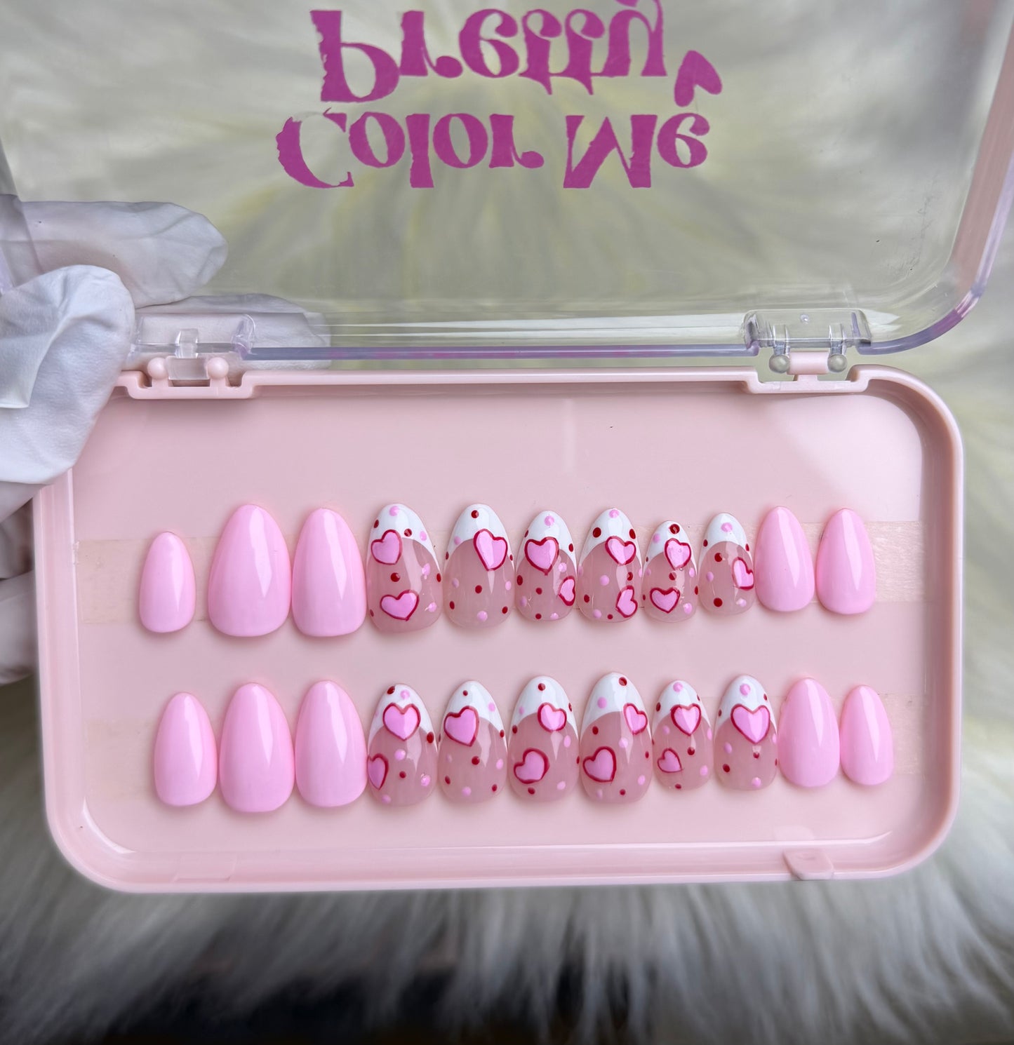 Sweet Heart French Nail